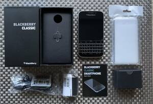 新品 未使用 BlackBerry ブラックベリー Q20 Classic クラシック SQC100-1