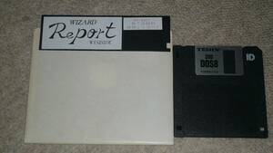 PC-98用ソフト「WIZARD Report 89.12-1」動作確認済み