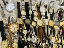 100点以上　SEIKO のみ　SEIKO製品　セイコー　 腕時計　まとめ　セット　大量　クォーツ　時計　手巻　ブランド　ジャンク_画像8