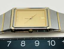 動作未確認　SEIKO セイコー ARC アーク 1221-5740 クオーツ アナログ 3針 腕時計 メンズ_画像6