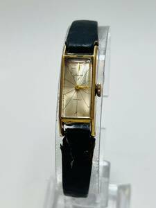 動作未確認　lady SEIKO レディセイコー 14K gold 手巻き 腕時計 4032　時計 ヴィンテージ 2針