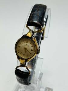 動作　SEIKO セイコー 5102 14K GOLD FELED 手巻き 稼働品 レディース 腕時計 レトロ　アンティーク