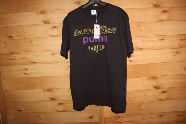 未使用 US/XS プーマPUMA x Dapper Dan コラボレーション 半袖Tシャツ グラフィックT 刺繍 620863 送料無料即決