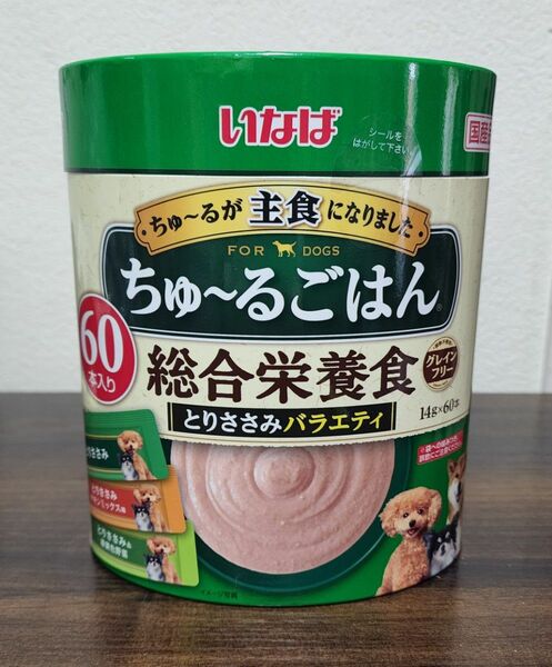 いなば　国産　総合栄養食ちゅーるごはん　とりささみバラエティ　