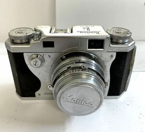 ■T76859:Konica ⅡA コニカ カメラ Hexanon 1:2 f=48mm 動作未確認 ジャンク