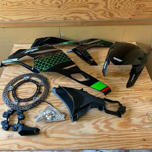  Kawasaki ZX-25R cowl set front fender side cowl front rotor other various .