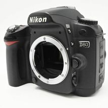 【新品級の極上美品/動作◎】　Nikon デジタル一眼レフカメラ D80 ボディ　ニコン_画像2