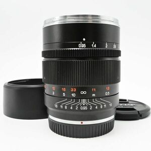 【新品級の極上美品/動作◎】　中一光学 SPEEDMASTER 50mm F0.95 III Zマウント ニコンZ レンズ