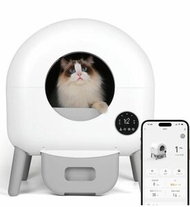  automatic toilet cat automatic cat toilet smart phone control middle . sensor attaching .. prevention automatic cleaning fixed period cleaning deodorization Application .. operation 