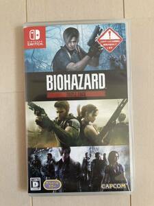  nintendo Switch BIOHAZARD Triple pack 