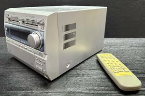 Victor MX-S77WMD 3-CD CHANGER System Play&Exchange MDコンポ リモコン付 音響機器 オーディオ機器 ビクター S577