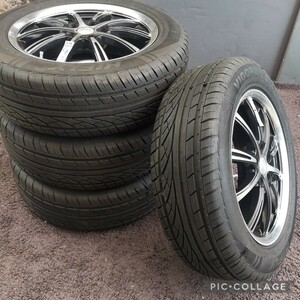 DEEP IMPACT ディープ インパクト 18インチ 7J+48 5H 114.3 225/60R18 4本 HIFLY VIGOROUS HP801 RAV4 エクストレイル CX-8 アウトバック