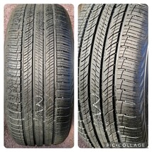 バリ溝 中古 HANKOOK Dynapro HP2 255/50R20 2022製タイヤのみ 4本セット エクスプローラー ディスカバリー レンジローバーヴォーグ_画像8