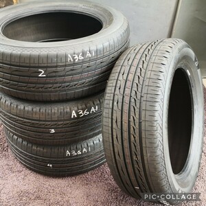 ブリヂストン BRIDGESTONE アレンザ ALENZA LX100 235/55R18 100V 2021年式タイヤのみ4本セットバリ山！ほぼ新品日本製