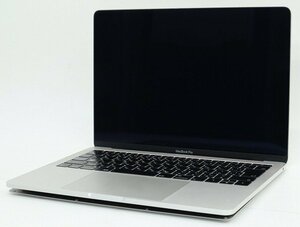 【1円スタート】Apple MacBook Pro 13インチ Mid 2017 TB3x2 シルバー 2560x1600 A1708 EMC3164 通電不可 ストレージ欠品 バッテリー膨張