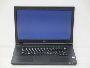 【1円スタート】NEC VKM17X-2 VKM17XBGE312SCL Core i5 8350U 1.7Ghz 8GB DVD-ROM 15.6インチ OSなし 通電のみ起動不可