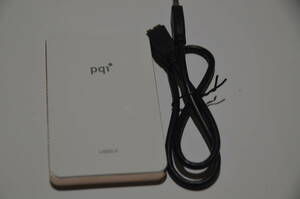 【送料込み】PQI ポータブルHDD H567V Plus 2TB×2個 4TB ホワイト ブラック