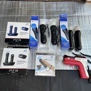 PS3/PS4 motion controller 5ps.@| charge stand 2 pcs together no check. junk treatment other equipped CECH-ZCM2J/CECH-ZCM1J