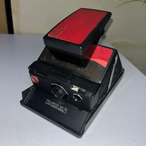 POLAROID/ Polaroid folding type instant film camera LAND CAMERA SX-70 MODEL2 trim change necessary goods no check. junk treatment 