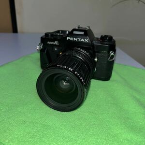 PENTAX/ペンタックス SuperA/スーパーA ／レンズ SMC PENTAX-A zoom 3.5-4.5 28-80mm 未チェックのジャンク扱い　ブラックボディ