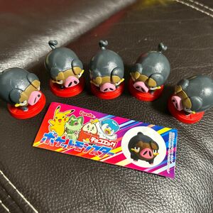 グルトン　ポケモン　チョコエッグ　5体 フィギュア