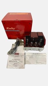 TRIODE RUBY ( Try o- dolby ) tube amplifier used ultimate beautiful goods 