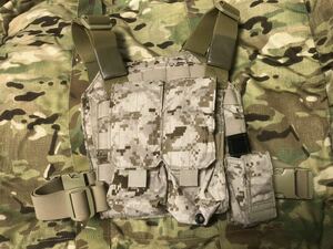 実物 EAGLE Leg Molle panel custom AOR1 DIG2 レッグプラットホーム チキンプレート カスタム AOR NSW DEVGRU プレート