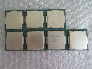 7個セット◆CORE i7-8700、7700K他