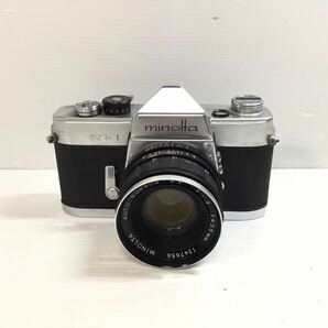 [K-2024]minolta ミノルタ SR-1 フィルムカメラ★シャッターOK レトロ 一眼レフ☆MINOLTA 1:2 f=55mm 売り切り 1円〜♪の画像1