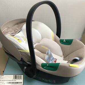 ★中古・美品★cybex サイベックス 「aton エイトン S2 i-Sizeアイサイズ ベビーシート」 ＋ 「Base ONE シートアダプター」 セット★の画像4