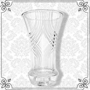 美品 【大きいサイズ ガラス花瓶】グランデュール フラワーベース 重厚 広口 上品 エレガント ゴージャス インテリア