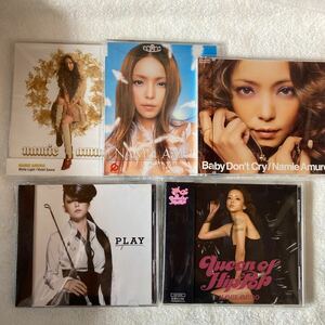 n 2090 【安室奈美恵】 PLAY 初回限定盤CD +DVD／Queen of Hip-Pop ／Baby Don’t Cry／ WhiteLight #VioletSauce／ALL FOR YOU 