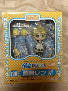 新品未開封　ねんどろいど　190　ねんどろいど 鏡音レン 応援Ver.　グッドスマイルカンパニー