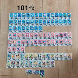 101枚セット　ポケモンガオーレ　ディスク　☆1～スペシャル　でんせつ有