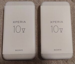 Xperia 10Ⅴ simフリー 新品未開封　ホワイト&ラベンダー