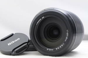 ★外観美品★ Nikon 1 11.2-27.5mm f3.5-5.6 ブラック　　※内容をご確認ください。