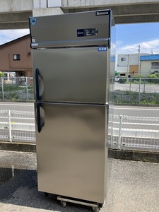 2018 year made Yamato cold machine vertical freezing refrigerator 1.1 warehouse 211YS1-EC 100V width 750 depth 650 height 1905. Daiwa used business use 