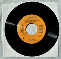 ■1996年 オリジナル US盤 Quincy Jones feat. Babyface and Tamia - Slow Jams 7”EP 7-17673 Qwest Records_画像2