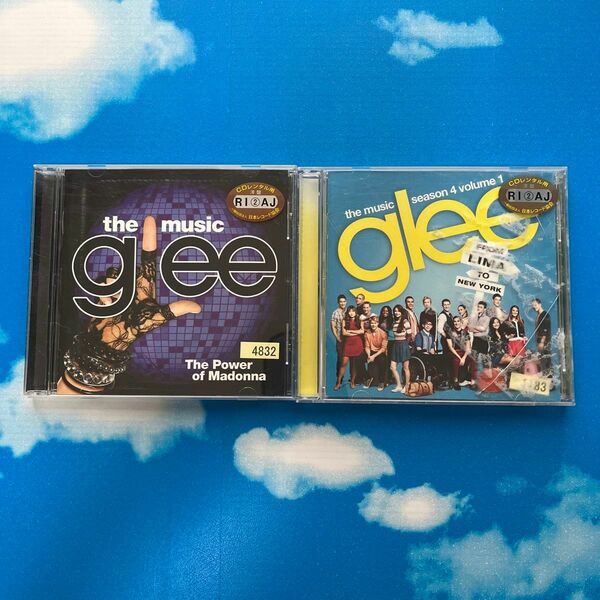 ③glee、洋画サントラ、レンタル落ちCD、2枚まとめ売り