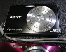 コンパクトデジタルカメラ ２個 ☆ SONY DSC-W190 ☆ SONY DSC-WX170 【中古品】_画像3