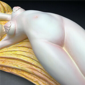 樹脂製 西洋彫り 女神 ヌード デッサン人形 ポージング 女性 少女 フィギュア 美人 裸婦 仏像 の画像3