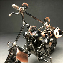 金属製　バイク模型　ミニバイク　インテリア　置物　重さ約460ｇ_画像9