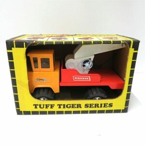 未使用/ヴィンテージ玩具 ブリキ TUFF TIGER SERIES WRECKER TRUCK/レッカートラック 日本製/野村トーイ