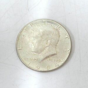 アメリカ ケネディ ハーフダラー銀貨 1964年 50セント銀貨