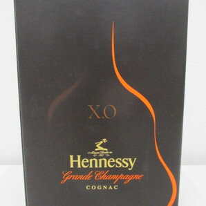 2678A 【古酒】 HENNESSY ヘネシー XO グランド シャンパーニュ 50th 50周年記念ボトル ブランデー 700ml 40% 未開栓 箱付の画像10