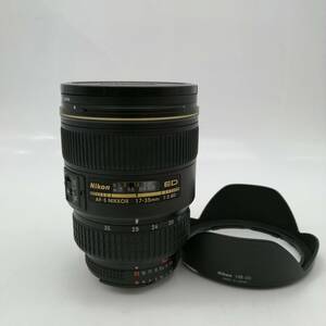 t2957 Nikon ニコン AF-S NIKKOR 17-35mm 1:2.8D 77mm 一眼カメラ用 レンズ HB-23 中古品 現状品 日本製