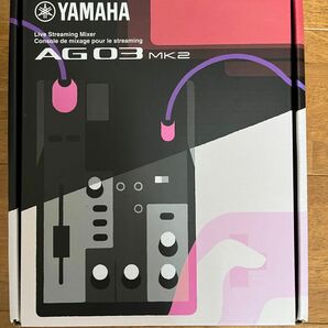 【美品】 YAMAHA AG03MK2 オーディオインターフェース　ミキシングコンソール