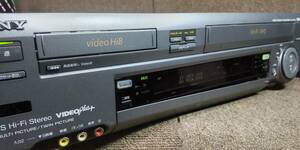  ジャンク品　SONY Hi8/VHS　ビデオカセットレコーダー WV-BW2