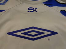 正規品中古★ガンバ大阪★トレーニングシャツ　白青　XA-XB・XLサイズ（60-80_画像9
