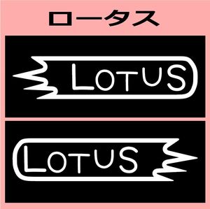 VD1)lotus_ロータス カッティングステッカー シール